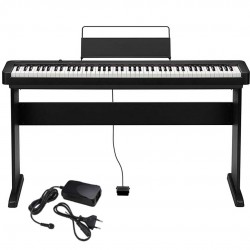 Casio CDP S100 BK - Pianoforte digitale 88 TASTI con STAND - Nero