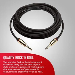 Monster Cable M ROCK2 12 Cavo Jack dritto - 3,65 mt