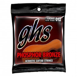 GHS S325 LIGHT 12/54 Phosphor Bronze Acoustic Set Strings