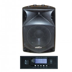 ME All SOUND SP8A/Mp3 - Diffusore professionale biamplificato con mp3